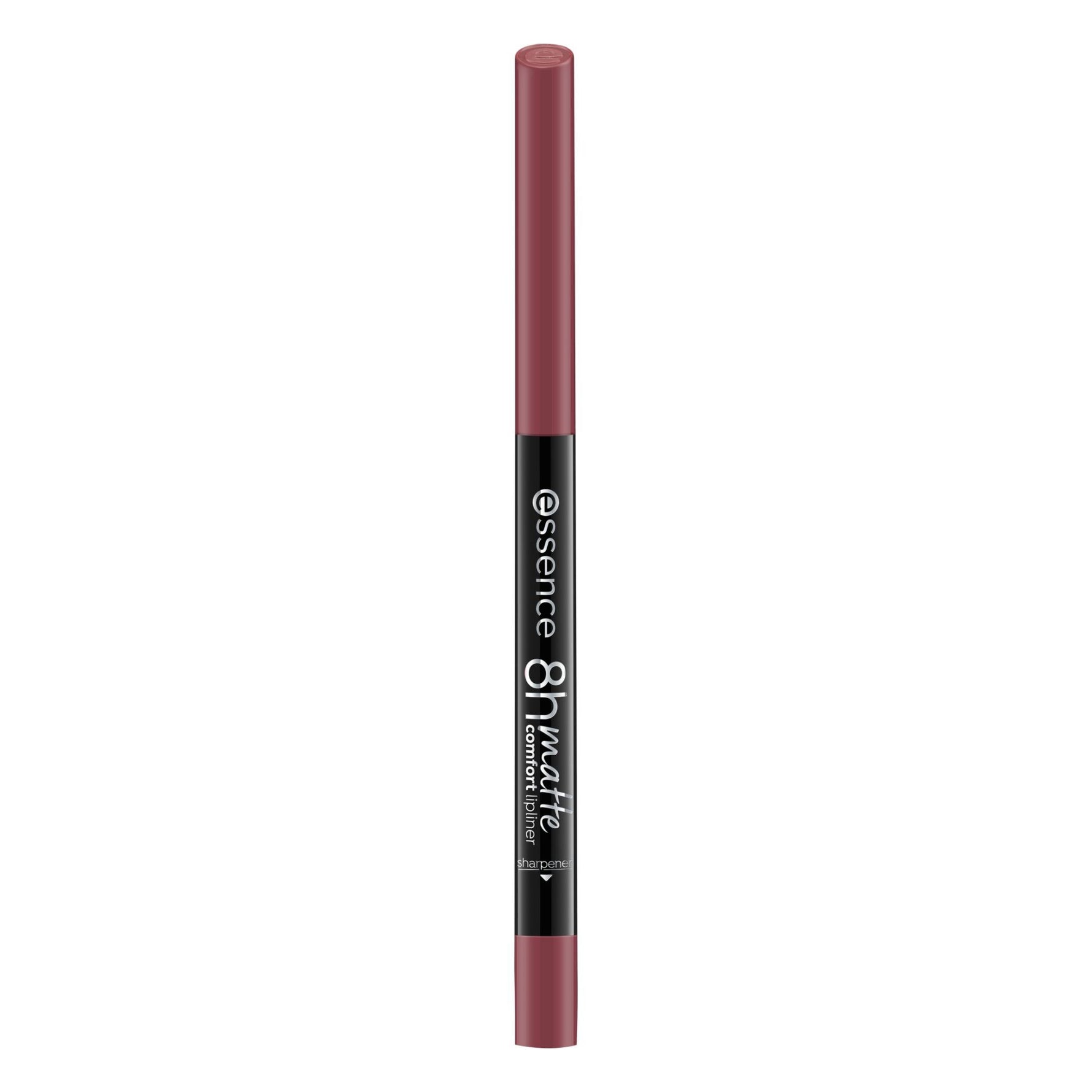 Essence, 8H Matte Comfort, Creion de buze, 19, Burgundy Bestie, 0.3 g
