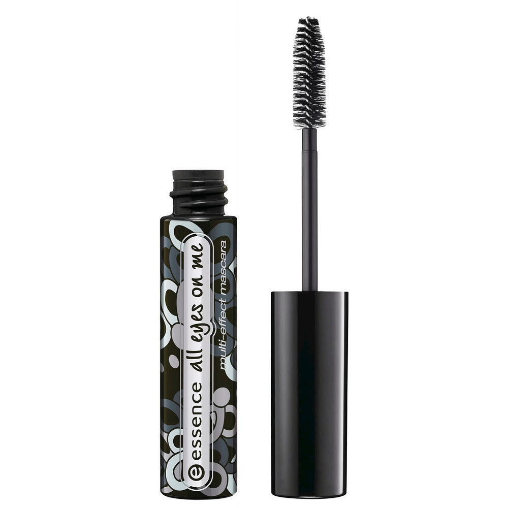 Essence, All Eyes On Me, Multiefect, Mascara, 01, Negru moale, 8 ml