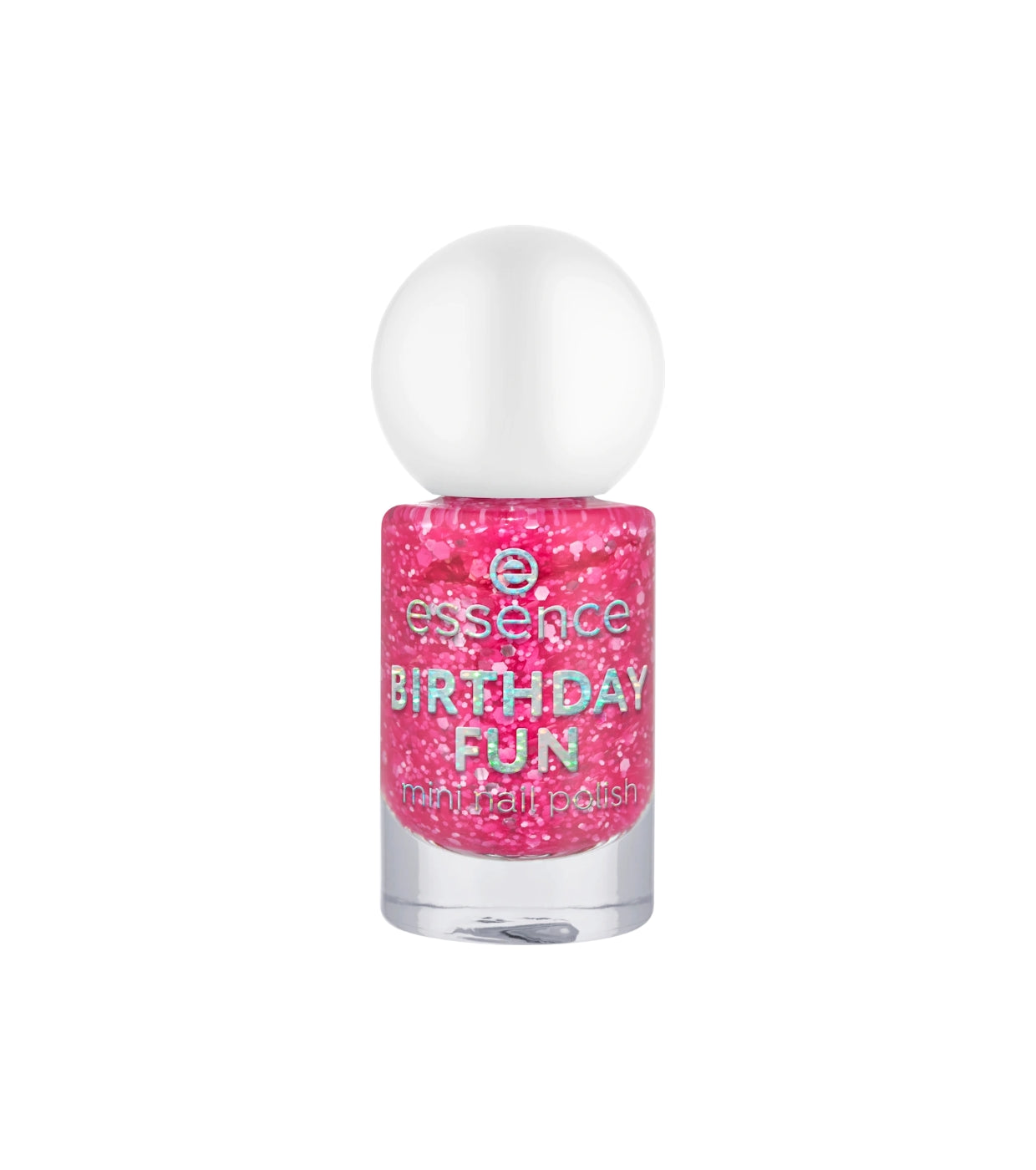 Essence, Birthday Fun, Sclipici, Lac de unghii, 5 ml *Miniatură
