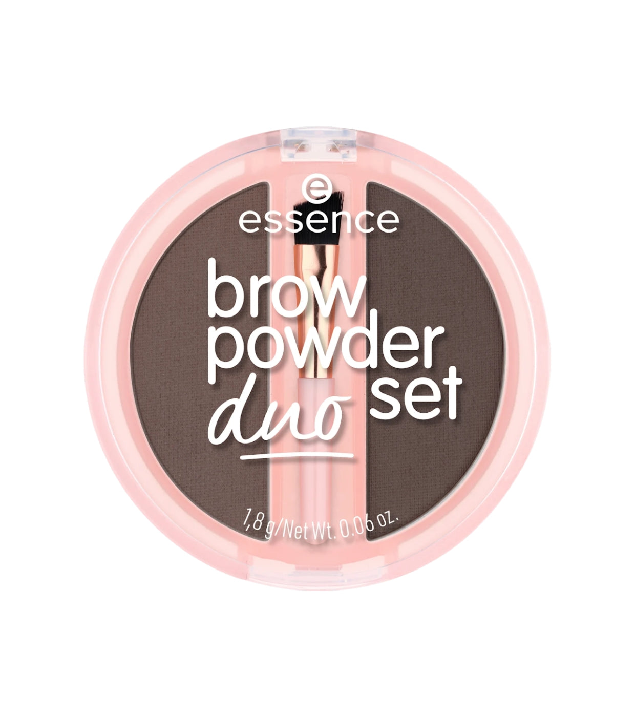 Essence, Duo Set, Mat, Pudră pentru sprâncene, 03, Întunecat, 1.8 g