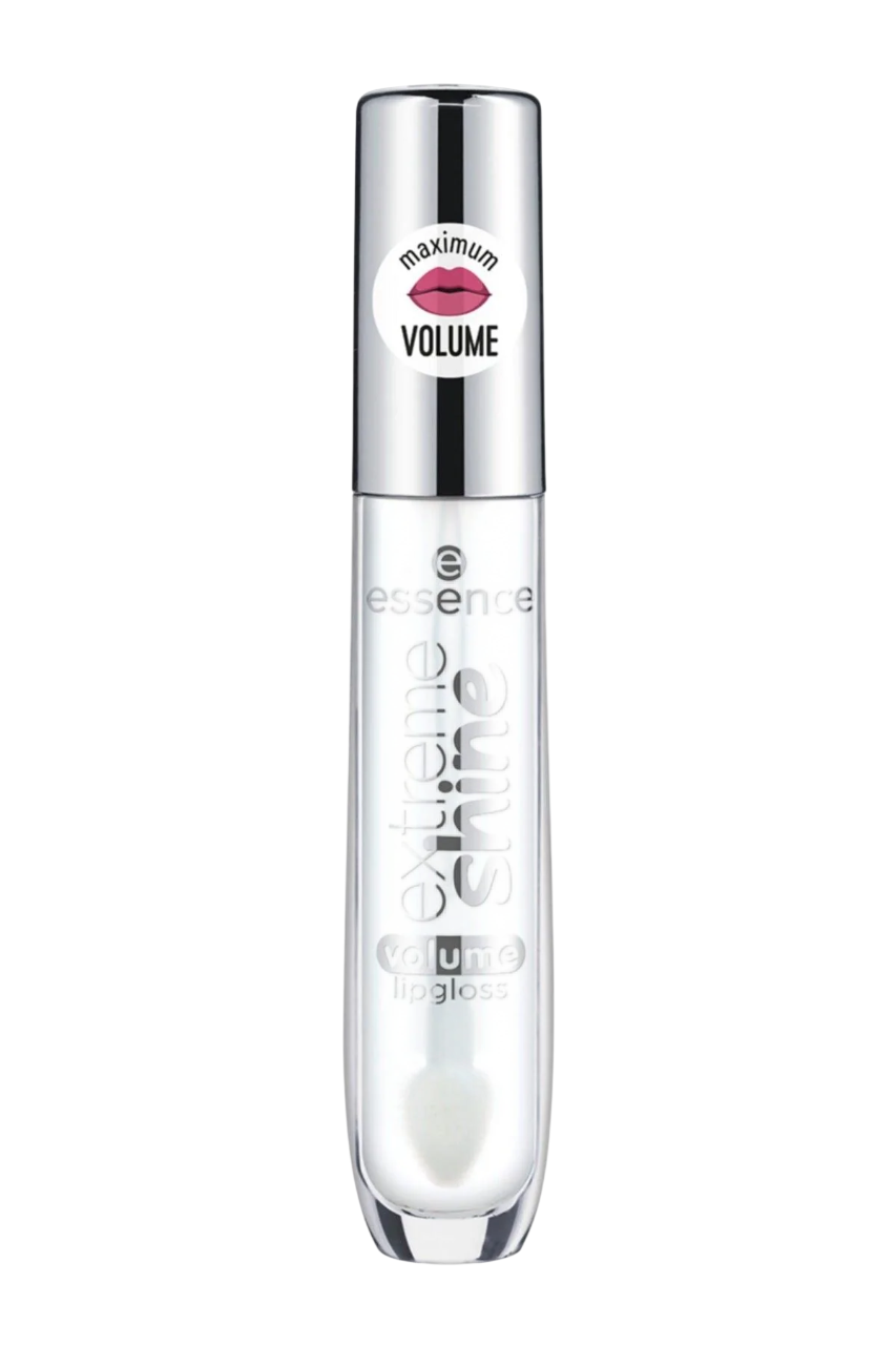 Essence, Extreme Shine, Volum, Luciu de buze, 01, Cristal clar, 5 ml