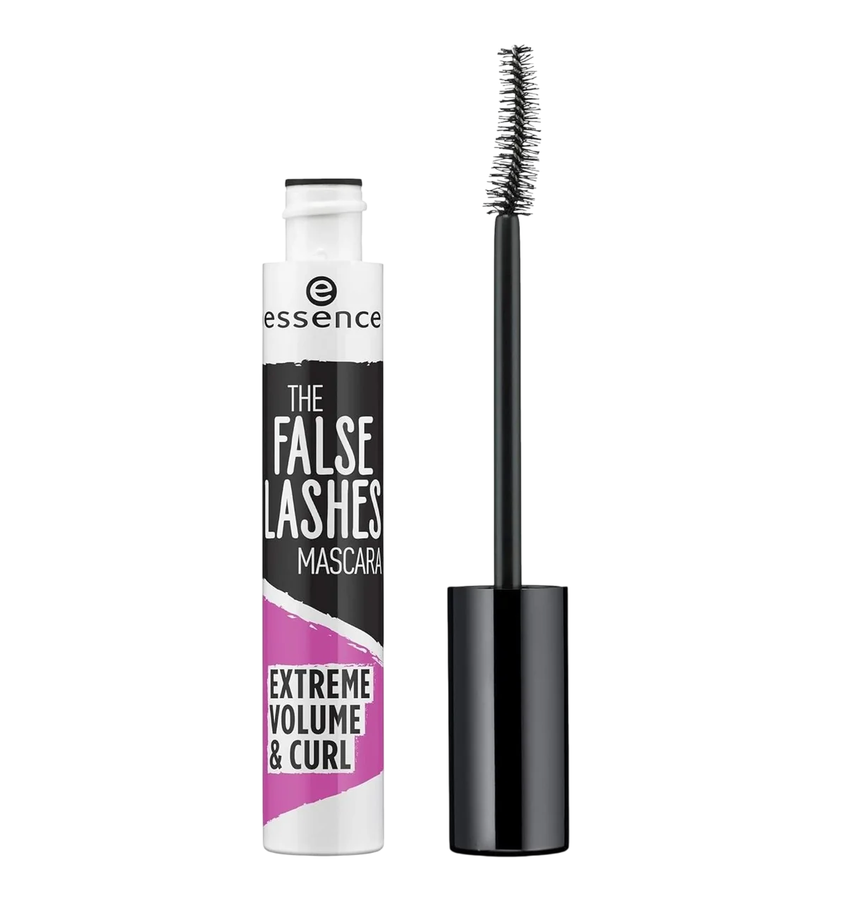 Essence, False Lashes Extreme, Bucle & Volum, Mascara, Negru, 10 ml