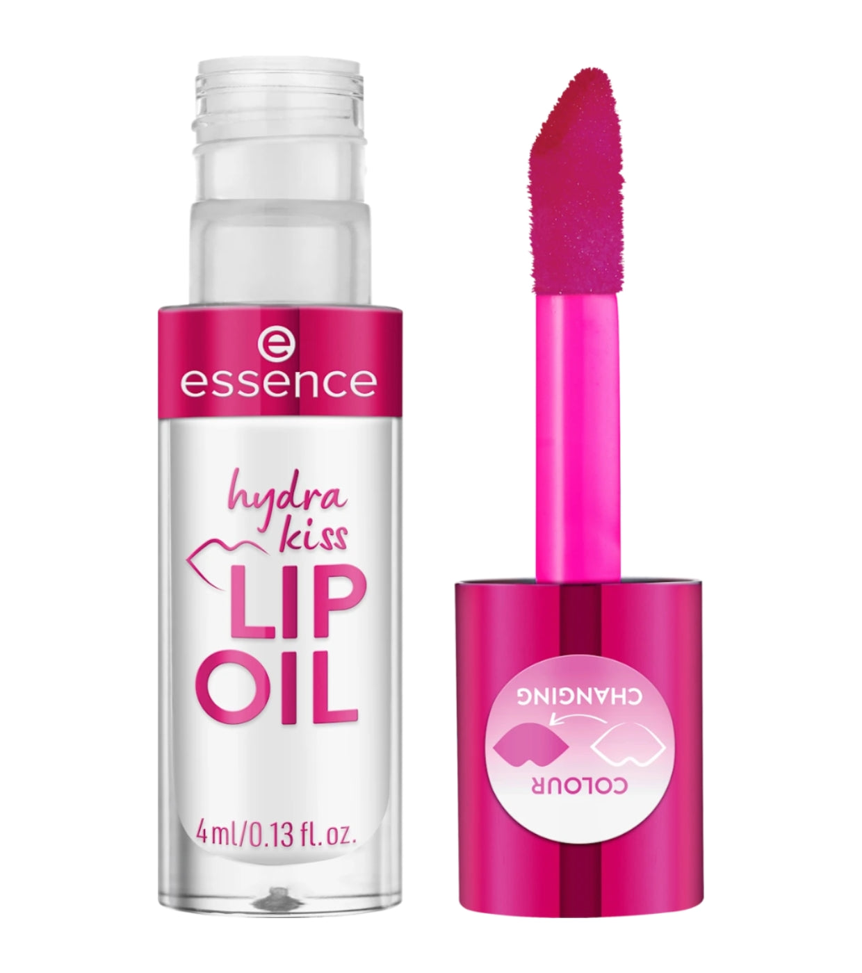 Essence, Hydra Kiss, Colorat, Ulei de buze, 06, Cranberry Is Back, 4 ml