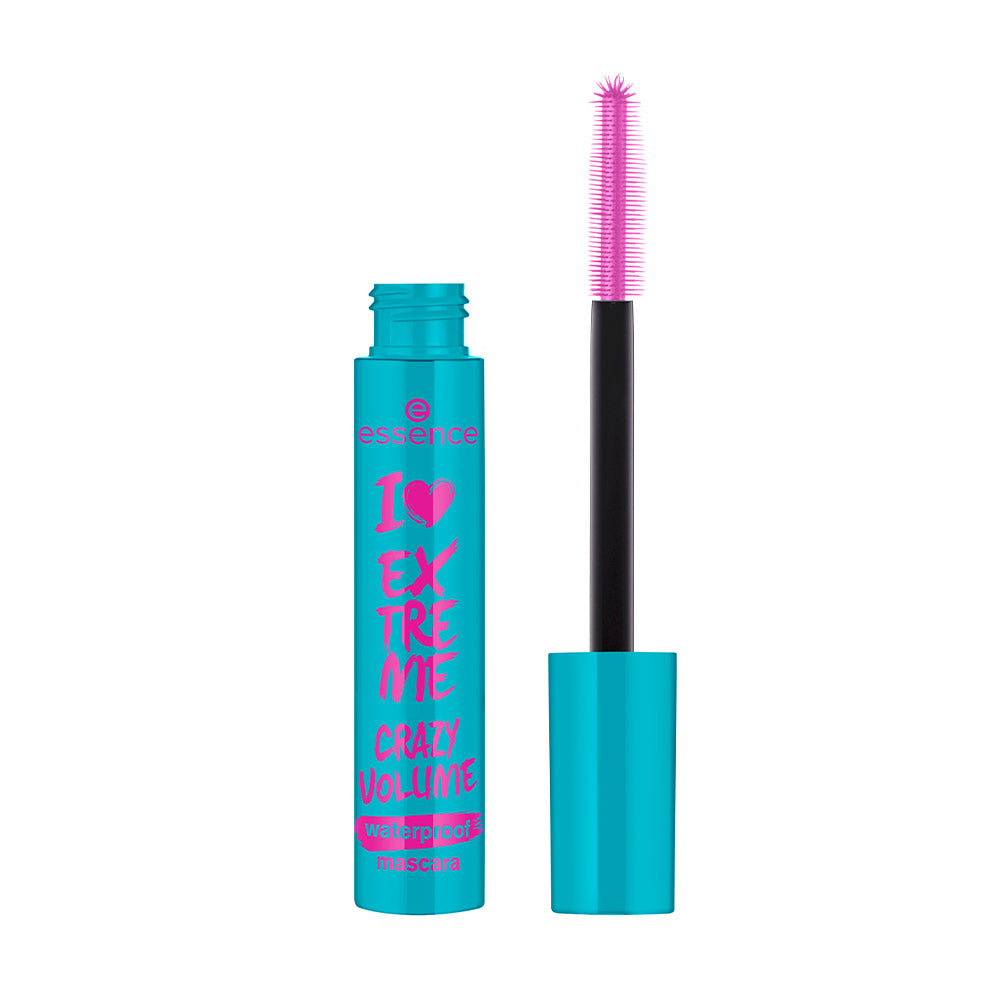 Essence, I Love Extreme Crazy Volume, Rezistent la apă, Volum, Mascara, Negru, 12 ml