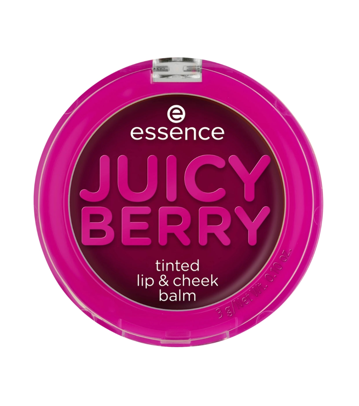 Essence, Juicy Berry Tinted, Balsam pentru buze și obraji 2-în-1, Violet, 3 g