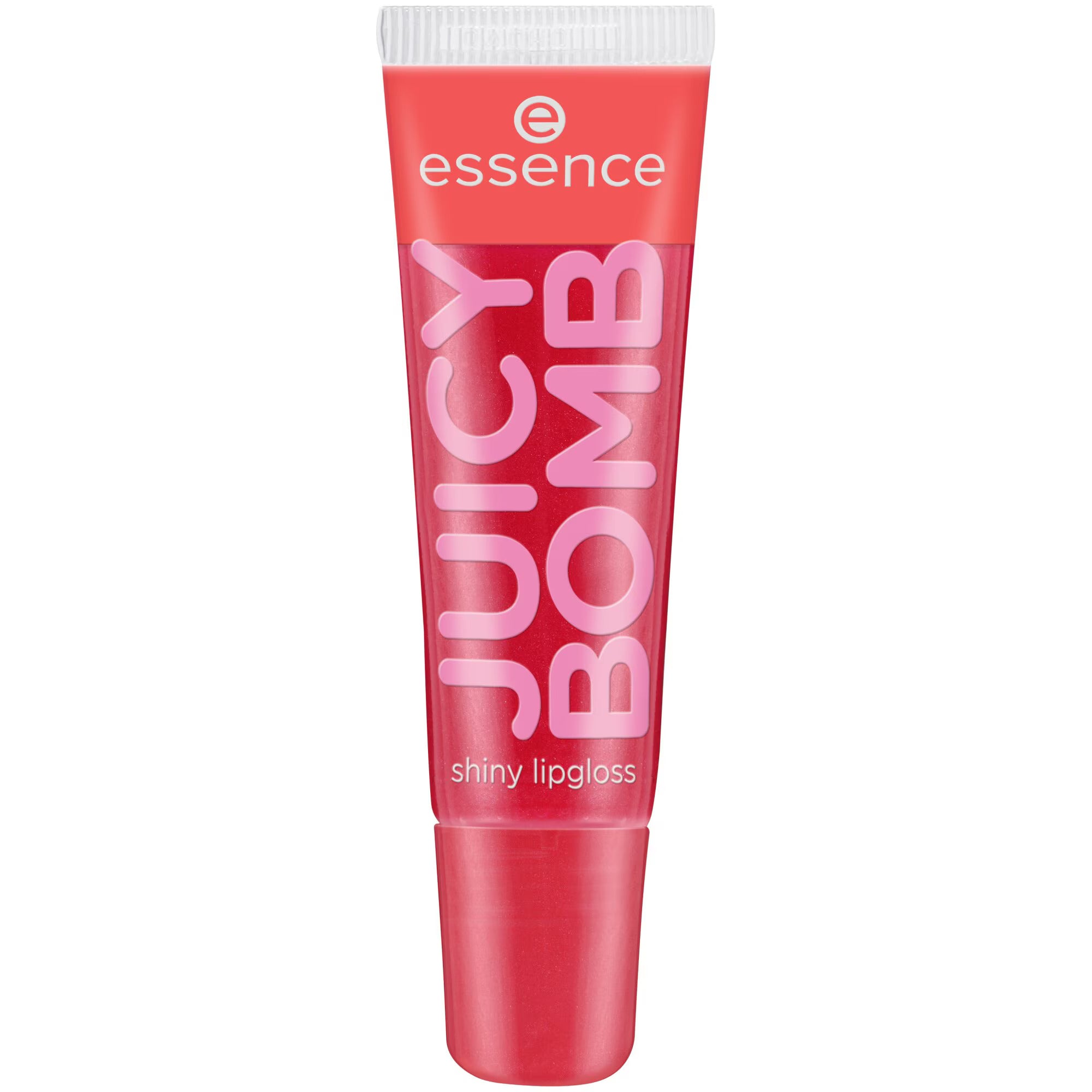 Essence, Juicy Bomb, Strălucitor, Luciu de buze, 104, Poppin’ Pomegranate, 10 ml