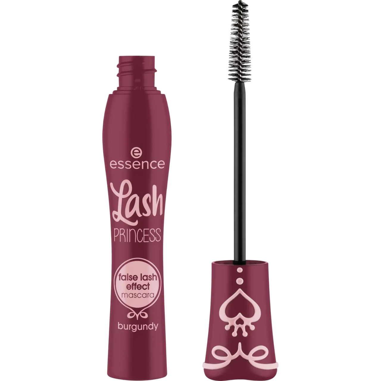 Essence, Lash Princess, Efect de gene false, Mascara, Burgundia, 12 ml