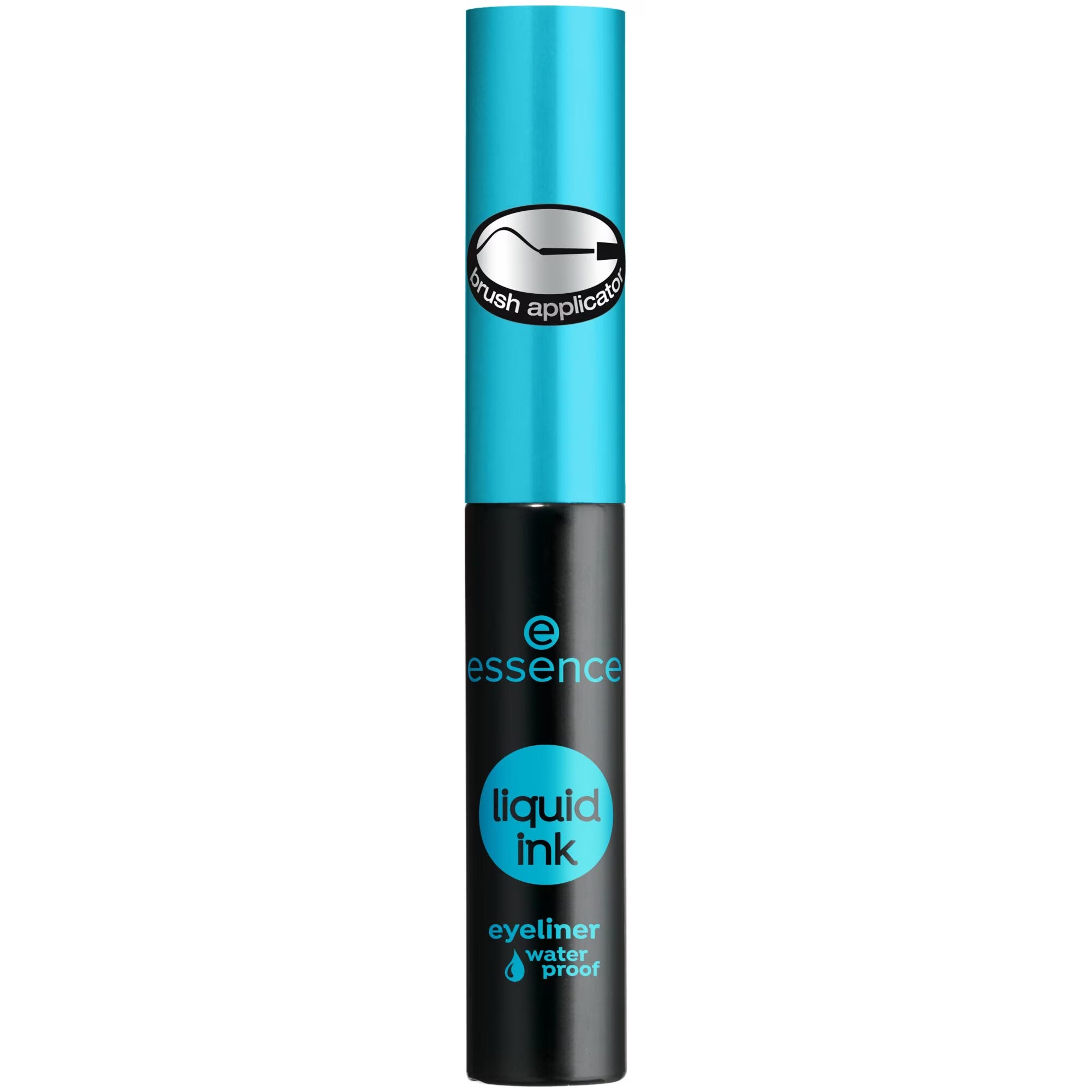 Essence, Liquid Ink, Rezistent la apă, Tuș de ochi lichid, Negru, 3 ml