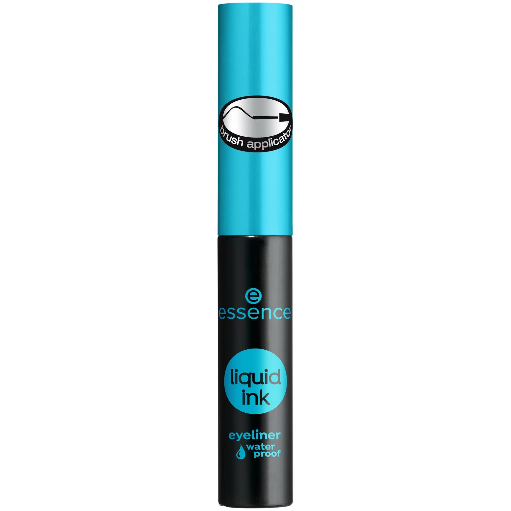 Essence, Liquid Ink, Rezistent la apă, Tuș de ochi lichid, Negru, 3 ml