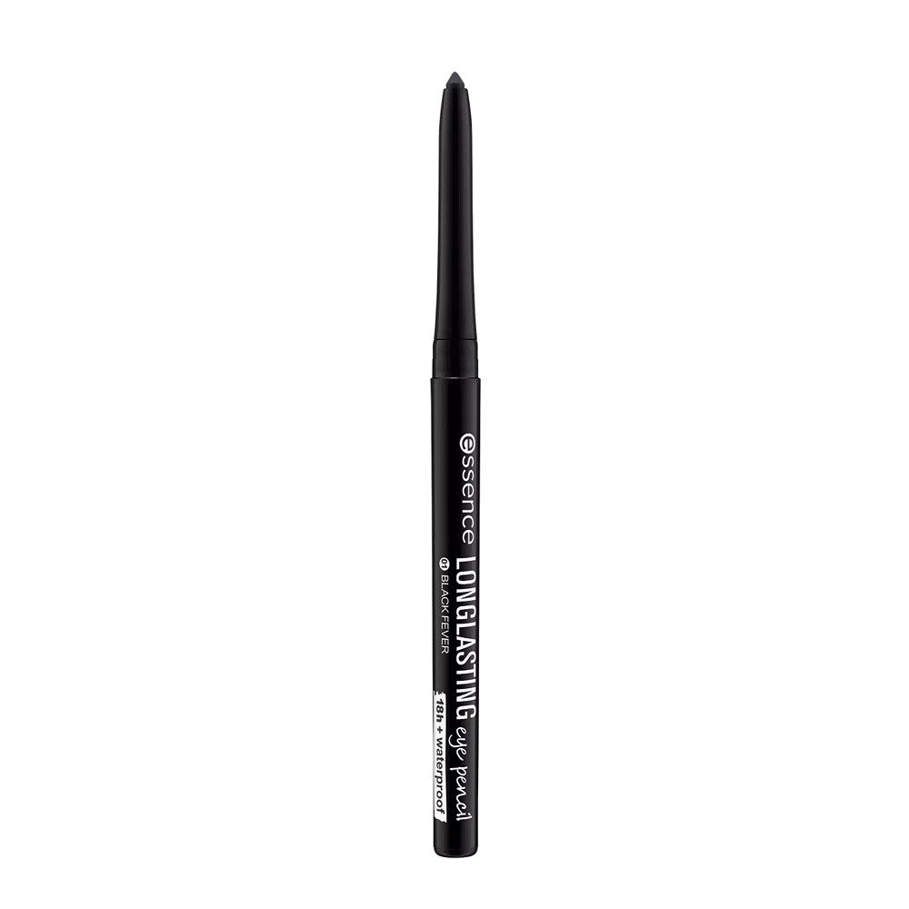 Essence, Long-Lasting, Rezistent la apă, Creion eyeliner gel, 01, Black Fever, 0.28 g