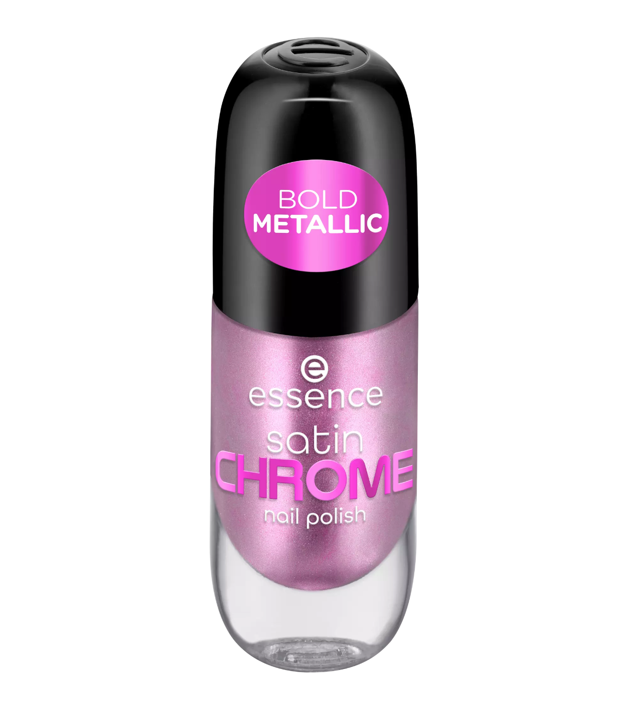 Essence, Satin Chrome, Lac de unghii, 02, Artificial Pinktelligence, 8 ml