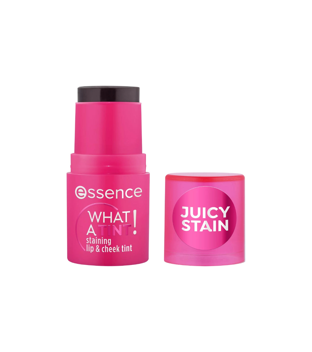 Essence, What a Tint!, Balsam pentru buze și obraji 2-în-1, 10, Raspberry Vibes, 5 ml