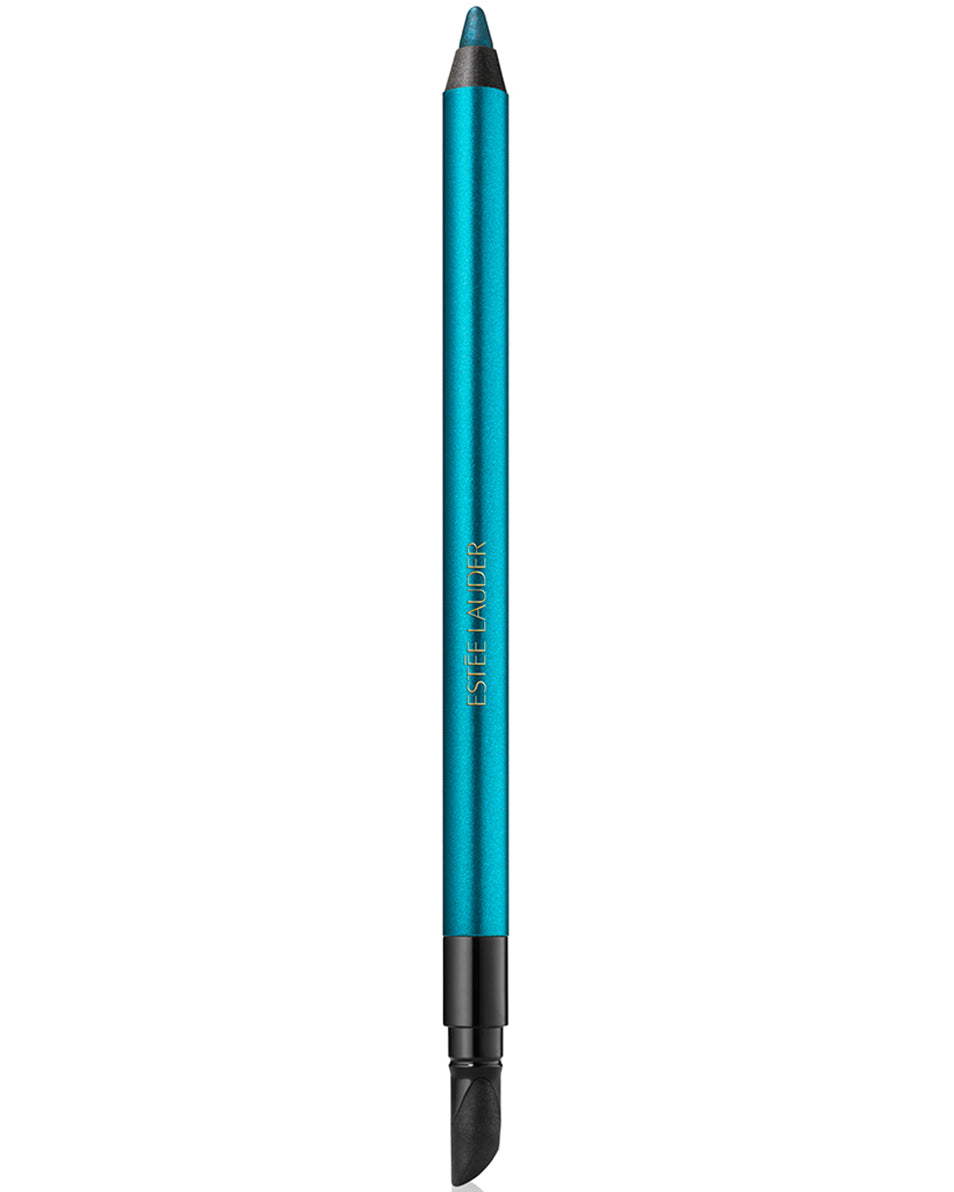 Estee Lauder, Double Wear 24H, Fără parabeni, Rezistent la apă, Cu două capete, De lungă durată, Creion eyeliner gel, Turcoaz, 1.2 g - Olmarkt
