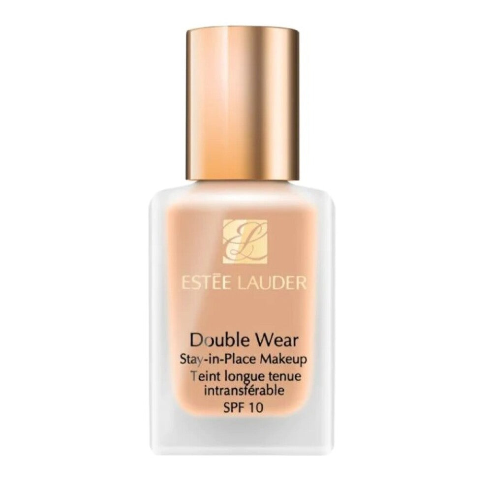 Estee Lauder, Double Wear - Stay-In-Place Makeup, Fără parabeni, Rezistent la apă, Rezistent la transfer, Fond de ten lichid, 3N2, Grâu, SPF 10, 30 ml