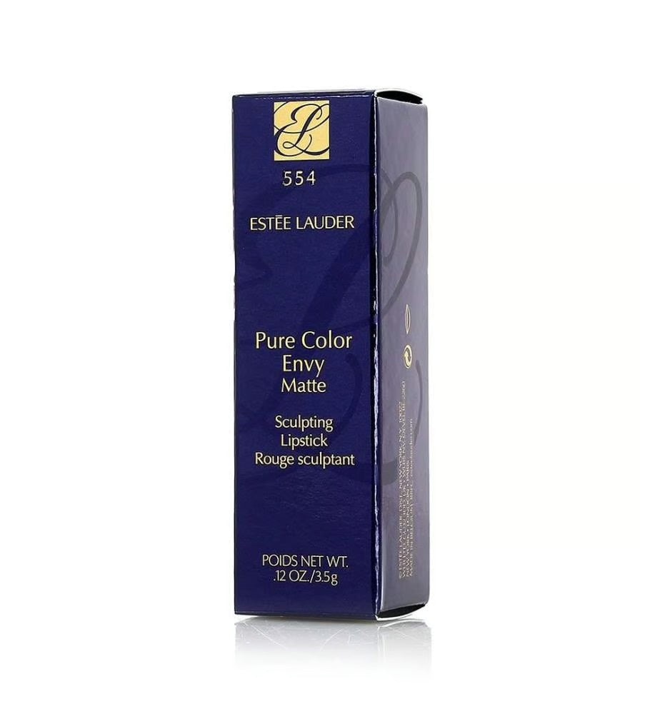 Estee Lauder, Pure Color Envy - Matte, Ruj cremos, 554, Secret profund, 3.5 g - Olmarkt