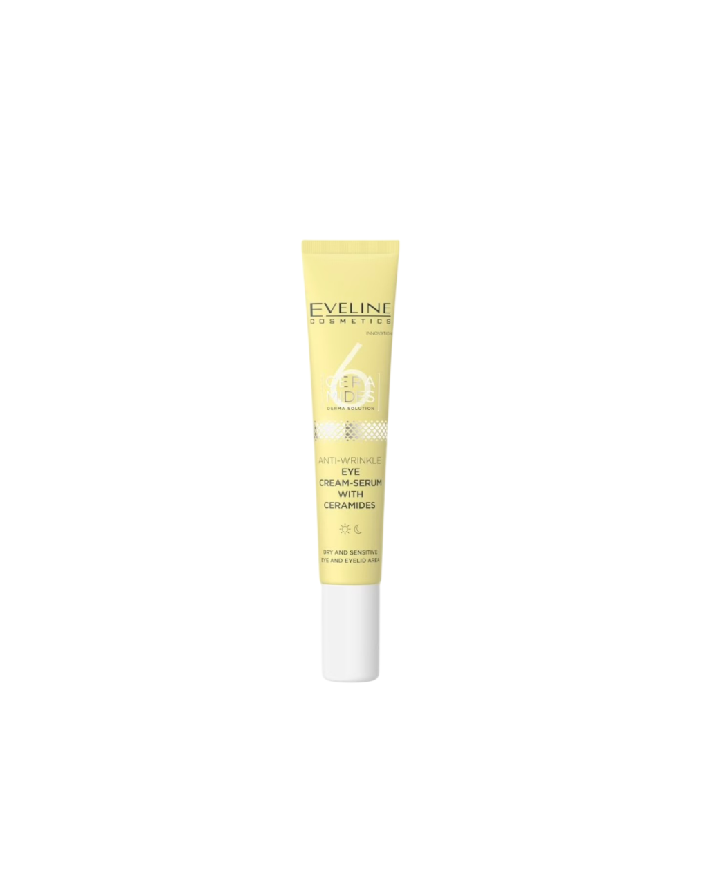 Eveline Cosmetics, 6 Ceramides, Ceramide, Antirid, Cremă pentru ochi, 20 ml