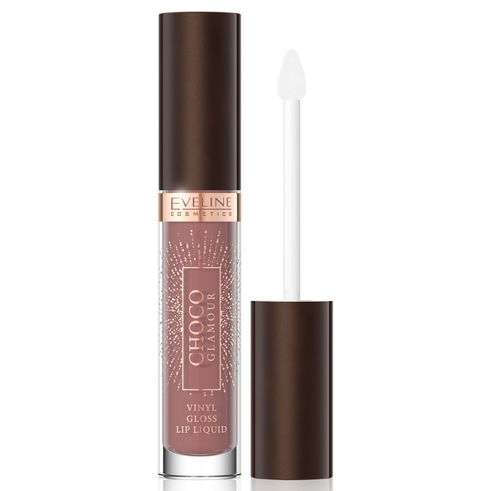 Eveline Cosmetics, Choco Glamour, Luciu de buze, 03, Toffee Chocolate, 4.5 ml