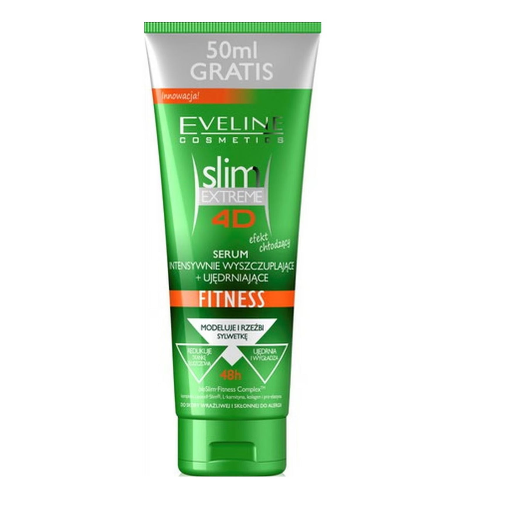 Eveline Cosmetics, Slim Extreme 4D, Anticelulitic și de slăbire, Ser pentru corp, Zilnic, 250 ml