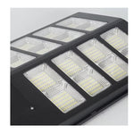 Lampa solara stradala Flippy, cu telecomanda, senzor de miscare si lumina, suport prindere, 640 LED-uri, IP65, ABS,