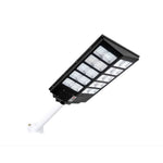 Lampa solara stradala Flippy, cu telecomanda, senzor de miscare si lumina, suport prindere, 800 LED-uri, IP65, ABS,
