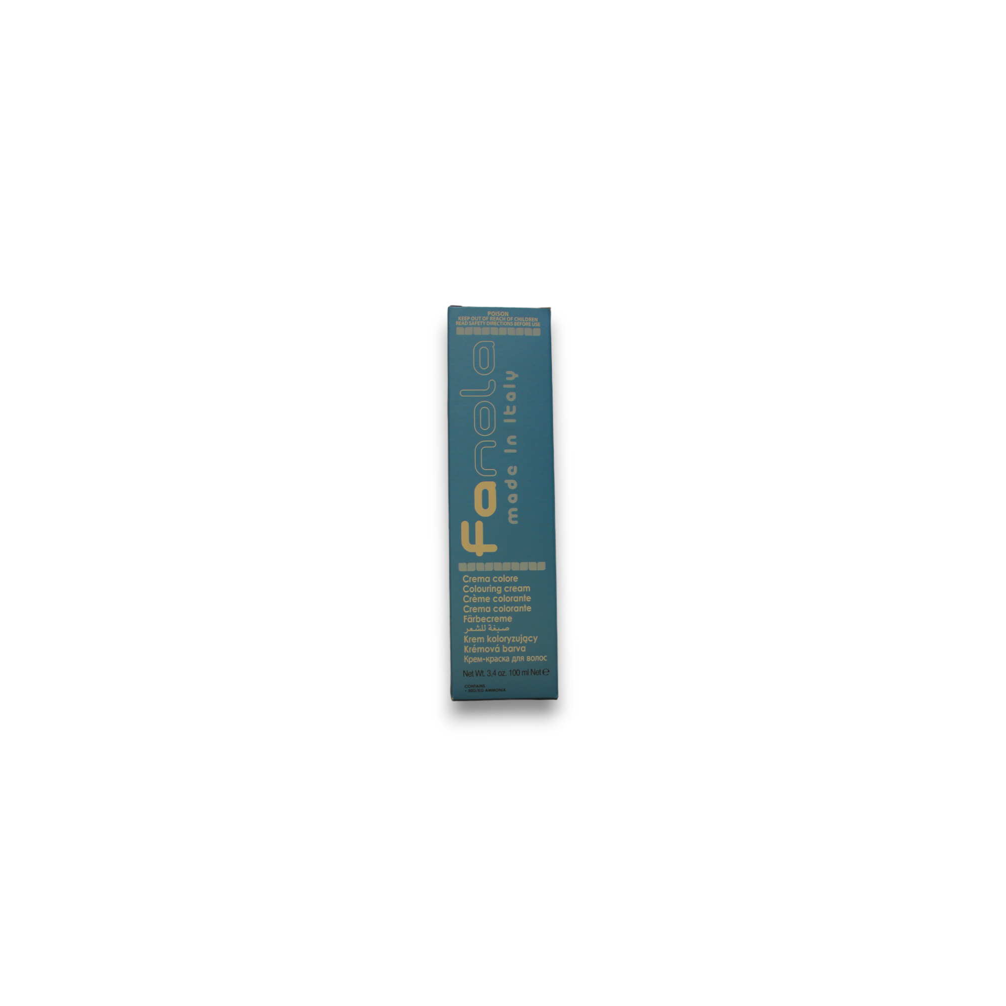 Fanola, Crema Colore, Vopsea permanentă de păr, 4.03 Warm Chestnut, 100 ml - Olmarkt