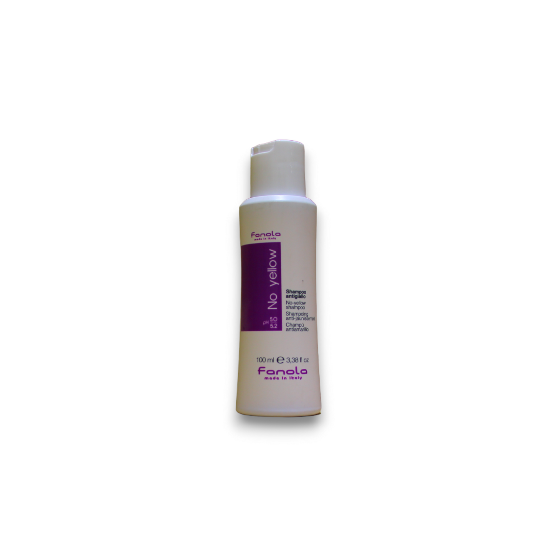 Fanola, No Yellow, Șampon pentru păr, Pentru curățare, 100 ml