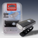 Far cu LED proiector pentru bicicleta\trotineta, Flippy, reincarcabil, cablu USB inclus, 3 moduri de lumina, IPX4,