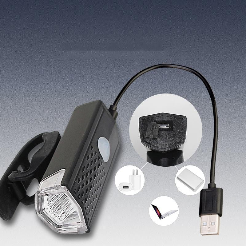 Far cu LED proiector pentru bicicleta\trotineta, Flippy, reincarcabil, cablu USB inclus, 3 moduri de lumina, IPX4,