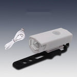 Far cu LED proiector pentru bicicleta\trotineta, Flippy, reincarcabil, cablu USB inclus, 3 moduri de lumina, IPX4, Alb,