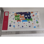 Fata de Masa Dreptunghiulara, Flippy, Colectia Happy Birthday, 180 x 108 cm, din Plastic PE, Impermeabila, Multicolor