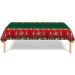 Fata de Masa Festiva, Flippy, Dreptunghiulara, Imprimeu Merry Christmas, Tema Craciun, Rezistenta la Apa, din PVC, 137