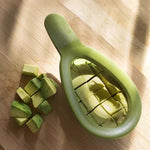 Feliator de Avocado, Flippy, pentru Taierea in Cubulete, Multifunctional, pentru Bucatarie, Otel Inoxidabil, ABS,