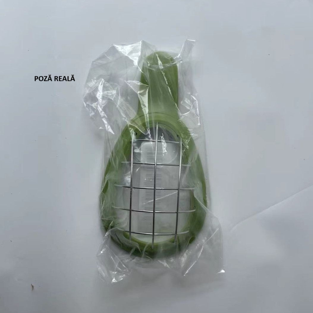 Feliator de Avocado, Flippy, pentru Taierea in Cubulete, Multifunctional, pentru Bucatarie, Otel Inoxidabil, ABS,