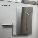Feliator de Branza, Flippy, din Otel Inoxidabil, 5 Fire de Rezerva, Maner Ergonomic, Scara de Masurare, 24x21cm,