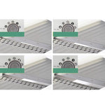 Feliator Manual Multifunctional, Flippy, Usor de Folosit, pentru Legume, Fructe, Razatoare, Otel Inoxidabil, Accesoriu