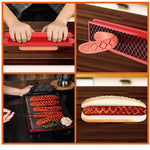 Feliator manual pentru hot-dog Flippy, crestare carnati si hot-dog, manual, potrivit pentru gratar, 29.5 x 6.5 cm, din