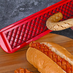 Feliator manual pentru hot-dog Flippy, crestare carnati si hot-dog, manual, potrivit pentru gratar, 29.5 x 6.5 cm, din
