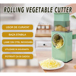 Feliator manual pentru legume Flippy, 3 lame din otel inxodabil, 3 tipuri de feliere, material carcasa ABS, latime