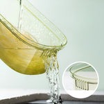 Feliator Multifunctional, Flippy, 6 in 1, pentru Fructe si Legume, 9 Piese, Maner, Lame de Inox, Recipient Stocare,