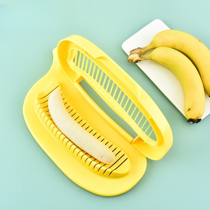 Feliator Multifunctional pentru Alimente, Flippy, Model Banana, pentru Legume si Fructe, Accesoriu pentru Bucatarie,