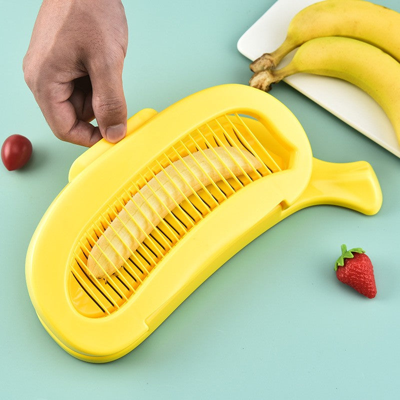 Feliator Multifunctional pentru Alimente, Flippy, Model Banana, pentru Legume si Fructe, Accesoriu pentru Bucatarie,
