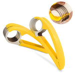 Feliator pentru Alimente, Flippy, Accesoriu pentru Bucatarie, Cutit pentru Legume si Fructe, Model Banana, Ergonomic,