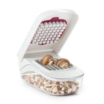 Feliator pentru Legume, Flippy, Ustensila Bucatarie, Presa Manuala pentru Carfoi Pai, Multifunctional, 20x12.5x10 cm,