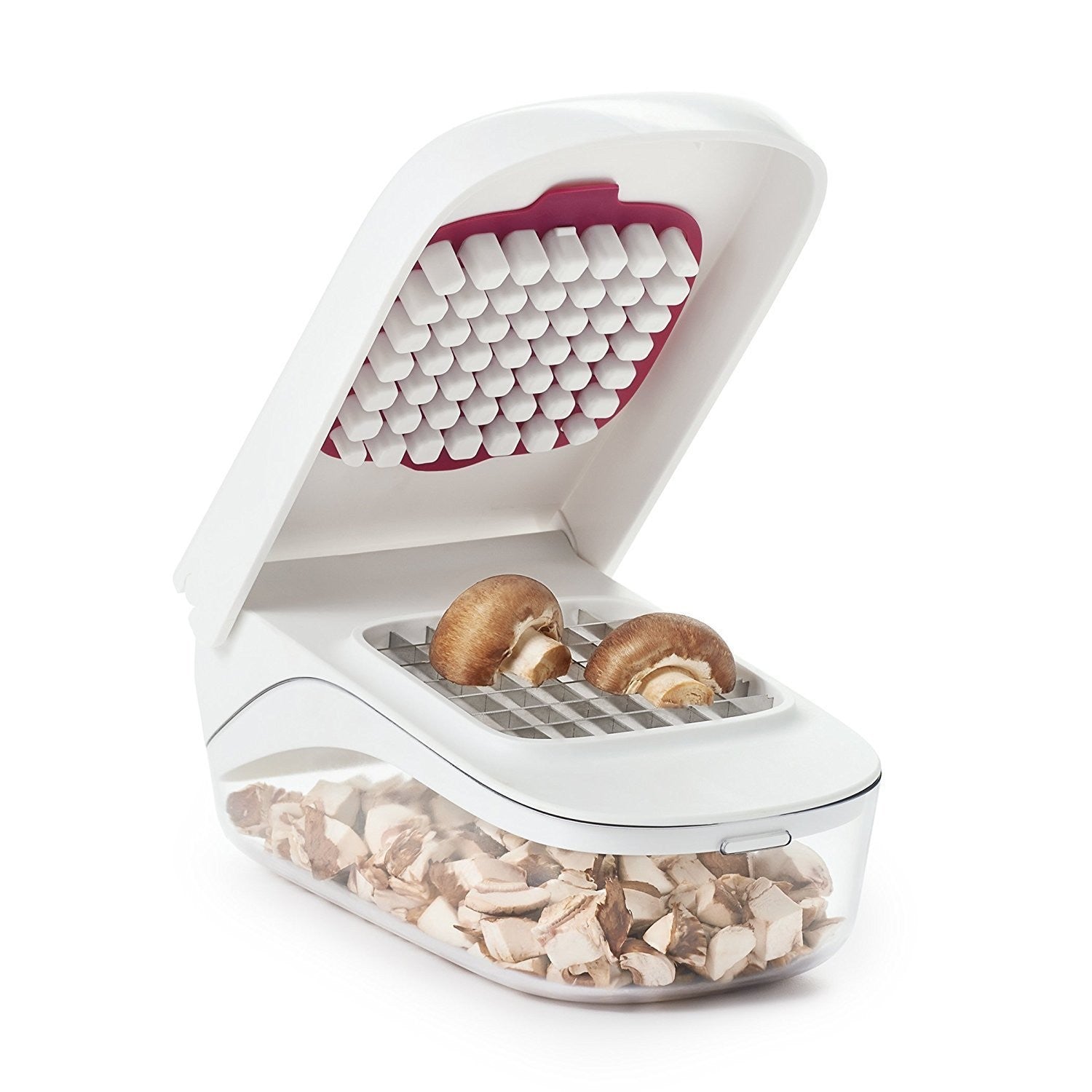 Feliator pentru Legume, Flippy, Ustensila Bucatarie, Presa Manuala pentru Carfoi Pai, Multifunctional, 20x12.5x10 cm,