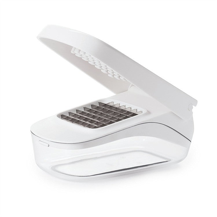 Feliator pentru Legume, Flippy, Ustensila Bucatarie, Presa Manuala pentru Carfoi Pai, Multifunctional, 20x12.5x10 cm,