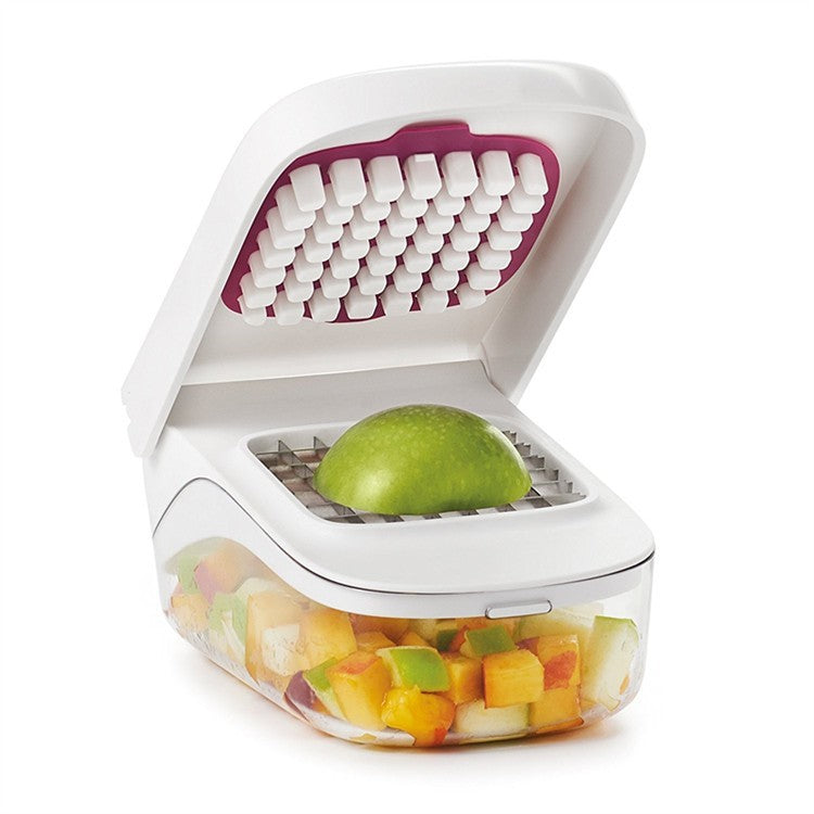 Feliator pentru Legume, Flippy, Ustensila Bucatarie, Presa Manuala pentru Carfoi Pai, Multifunctional, 20x12.5x10 cm,