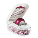 Feliator pentru Legume, Flippy, Ustensila Bucatarie, Presa Manuala pentru Carfoi Pai, Multifunctional, 20x12.5x10 cm,