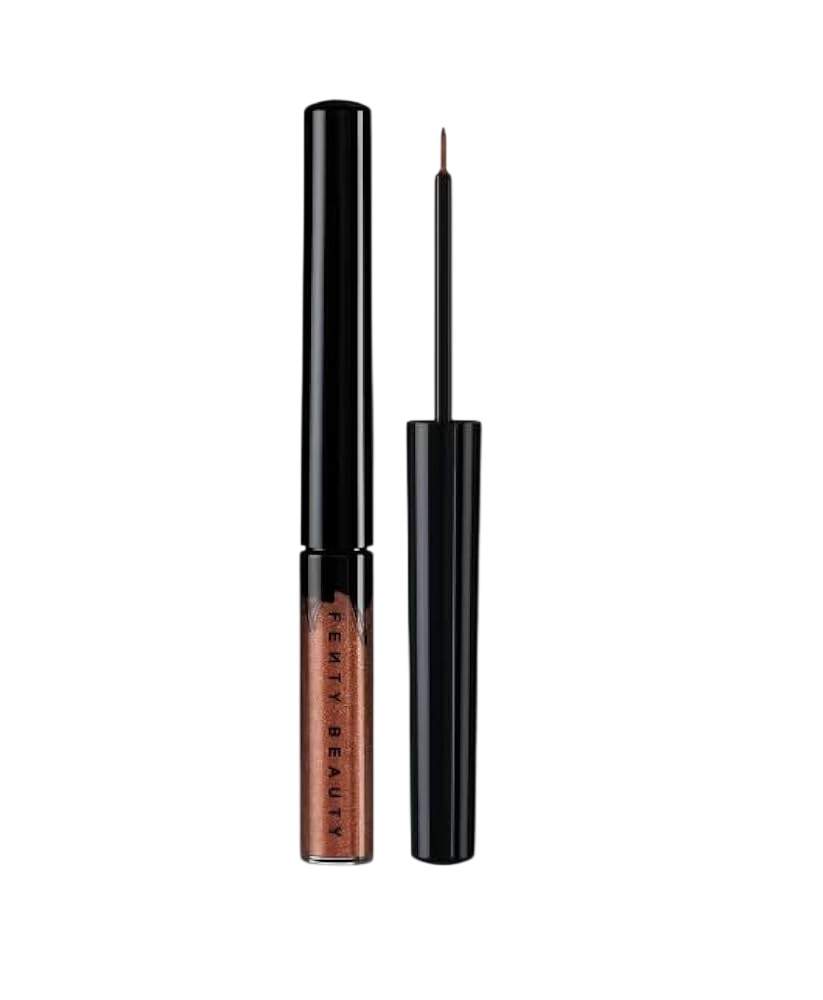 Fenty Beauty, Glitty Lid, Precis, Tuș de ochi lichid, Trandafirul Luxos, 17.6 g