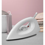 Fier de Calcat Royal, Flippy, 1000W, Fier de Calcat pentru Calatorii, Talpa Ceramica, 24.5x10.5x11.7 cm, Alb
