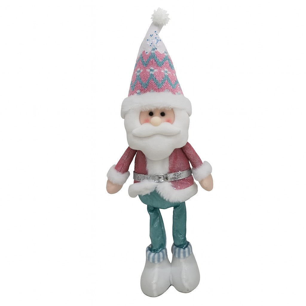 Figurina de Craciun Mos Craciun, Flippy, Figurina Decorativa Mos Craciun pentru Sarbatorile de Iarna, 53 x 17 x 8 cm,
